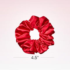 Conair Scunci para cabello delicado, rojo cereza, cuidado diario