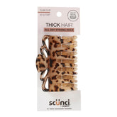 Conair Scünci clip garra para cabello grueso en tono tortuga, sujeción estable para peinados