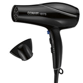 Conair Style and Shine hair dryer front view for sleek, salon-like styling.