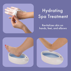 Conair True Glow paraffin wax block included for moisturizing treatment.