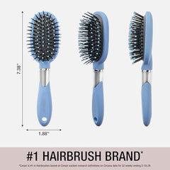 Conair Velvet Touch soft-touch handle provides comfortable grip during styling
