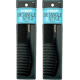 Conair Wide-Tooth Lift Comb gliding through wet hair for detangling.
