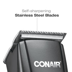 ConairMAN Simple Cut barber cape protecting clothing during grooming.