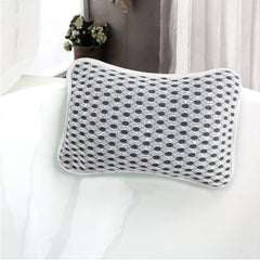 Conbella luxury tub pillow with back support and secure suction cups.