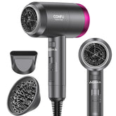 CONFU Ionic Blow Dryer motor delivers powerful airflow for quick, even drying.