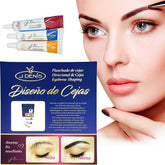 Conjunto J. Denis para laminado de cejas con crema exclusiva para resultados duraderos.