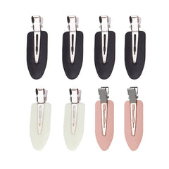 Conpru clips pelo sin dientes, contacto suave sin dejar marcas.