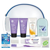 Convenience Kits International Luseta kit travel bag with compact toiletries for women