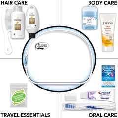Pantene acondicionador mini incluido para cabello suave en ruta.