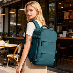 Coofay backpack with separate shoes compartment for organized packing
