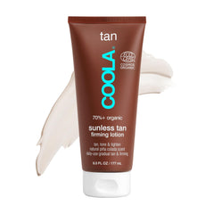 COOLA pina colada self-tanner bottle for a natural glow