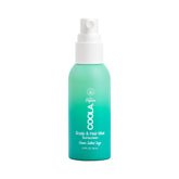 COOLA scalp spray SPF 30 application for daily protection.