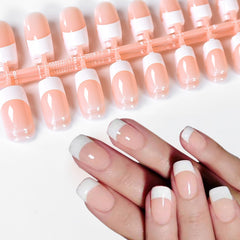 Coolnail natural white French nails kit for at-home salon-quality manicures.