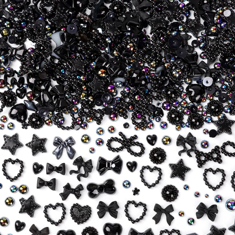 COOSLIM charms uñas corazones 3D para decoración elegante y duradera