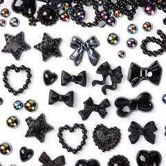 COOSLIM charms uñas perlas planas para brillo sutil y duradero