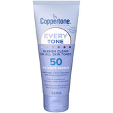 Coppertone Every Tone: protector solar ligero, sin residuo blanco para todos los tonos