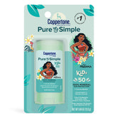 Coppertone Moana Stick envase con diseño Disney para protección solar infantil