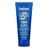 Coppertone Sport SPF 100, botella de 3 onzas para uso deportivo en exteriores.