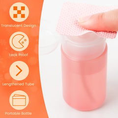 Corconess toallitas uñas sin pelusa en estuche para uso diario.