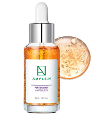 CORÉANA AMPLE:N Peptide Shot serum: botella con aplicador que mejora firmeza de la piel.