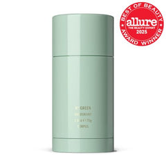 Corpus Nº Green being applied on clean dry skin for best odor control.