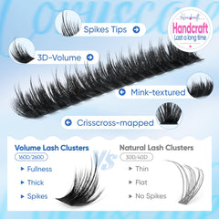CORUSCATE DIY lash application at home for a salon vibe.