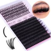 CORUSCATE lash clusters 100D 12-20mm for bold volume
