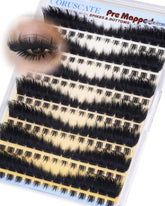 CORUSCATE lash clusters dramatic spikes for bold, eye-catching volume and easy DIY application.