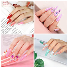 COSCELIA 40-color gel polish set offers versatile seasonal color options.