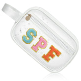 COSHAYSOO clear sunscreen bag for beach day organization and quick SPF access