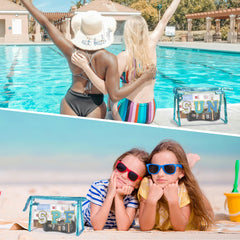 COSHAYSOO preppy SUN design makes this bag a trendy beach accessory