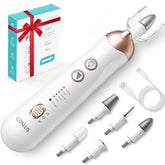 COSLUS C30 manicure-pedicure kit with LED light for precise filing.