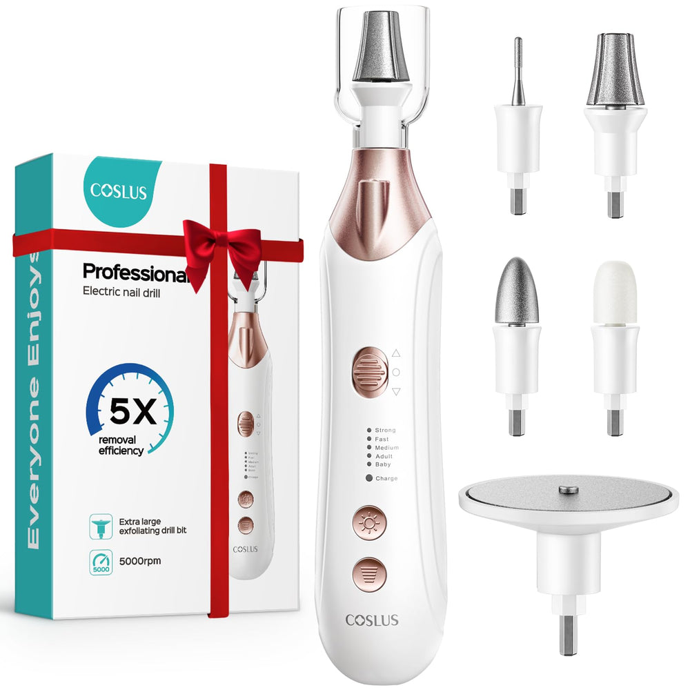 COSLUS C43 with wide grinder for thick nails, delivering smoother edges.