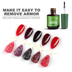 COSMOO Removedor Gel Uñas: pala cutícula facilita retirar residuos con suavidad.