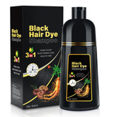 Cosmpro champú para canas: cobertura total en cada hebra para un negro natural.