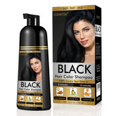 COSMTEK Black Dye Shampoo bottle 500ml for easy at-home color refresh.