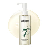 COSNORI cleansing oil bottle for gentle makeup removal and fresh skin feel