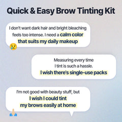 COSNORI Easy Brow Mood Changer Cloud Taupe, tono ajustable, tiempo de exposición para intensidad.