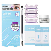 COSNORI Easy Eyelash Lift Kit packaging shows all-in-one at-home solution for lash lifting