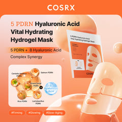Cosrx 5 PDRN Hidratante Hidrogel uso nocturno para piel radiante