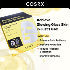 COSRX aplicación de 2-3 horas para piel suave.