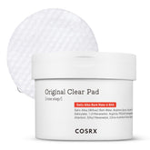 Cosrx BHA Toner Pads packaging front shows long-lasting exfoliation convenience.