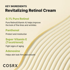 Envase práctico de COSRX Retinol 0.1% para dosificación precisa.
