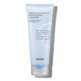 COSRX Hydrium limpiador en botella; hidratación suave para piel seca.
