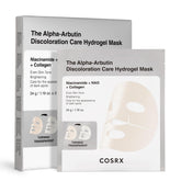COSRX mascarilla hidrogel Alpha-Arbutin para discoloración, tono más uniforme