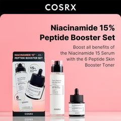 COSRX Niacinamide 15% serum drops ready for daily use.
