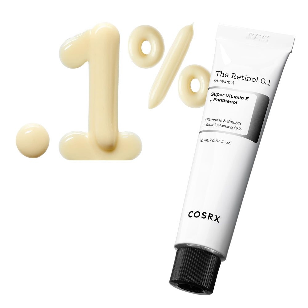 COSRX Retinol 0.1% crema, bote visible, ideal para uso diario suave.