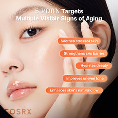 COSRX Tonico 5PDRN B5 ingredientes clave en armonía para vitalidad de la piel.