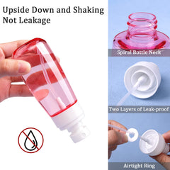 Cosywell clear PETG bottle shows contents while staying reusable.