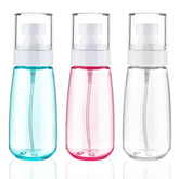 Cosywell fine mist bottle pour demonstrates spill-proof travel use.